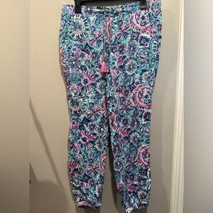💓Lilly Pulitzer Piper Jogger pants💓Womens size medium.